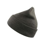 Утеплені шапки Шапка в'язана ACRYLIC BEANIE сіра Шапка в'язана ACRYLIC BEANIE сіра