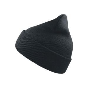 Шапка вязаная ACRYLIC BEANIE темно-синяя