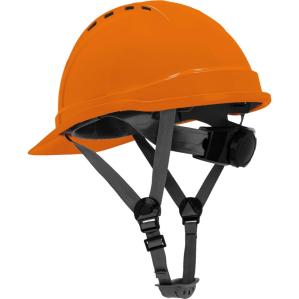 Каска защитная LAHTI PRO L1041003 ABS оранжевая - 1