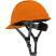 Каска защитная LAHTI PRO L1041003 ABS оранжевая - 2
