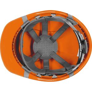 Каска защитная LAHTI PRO L1041003 ABS оранжевая - 2