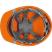 Каска защитная LAHTI PRO L1041003 ABS оранжевая - 3