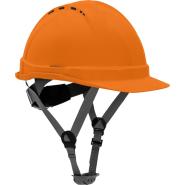 Каска защитная LAHTI PRO L1041003 ABS оранжевая