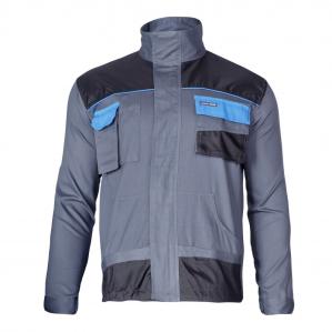Куртка рабочая LAHTI PRO L40405 серо-черно-синяя - 1