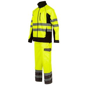 Куртка сигнальна Softshell SIZAM SOUTHAMPTON жовта - 4