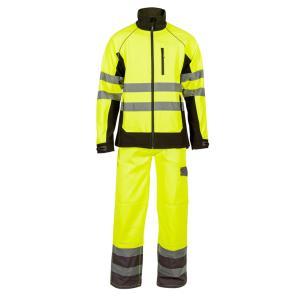 Куртка сигнальна Softshell SIZAM SOUTHAMPTON жовта - 3