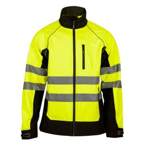 Куртка сигнальна Softshell SIZAM SOUTHAMPTON жовта