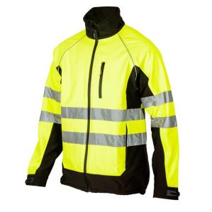 Куртка сигнальна Softshell SIZAM SOUTHAMPTON жовта - 1