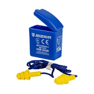 Беруши многоразовые SNR 30dB SIZAM SM 1270 (упаковка для заказа 50 пар)