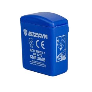 Беруши многоразовые SNR 30dB SIZAM SM 1270 (упаковка для заказа 50 пар) - 2
