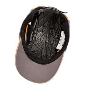 Каскетка захисна SIZAM B-Cap сіро-помаранчева - 2