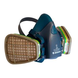 Полумаска защитная силиконовая SIZAM PROMASK M 7500 / 7502 серая - 1