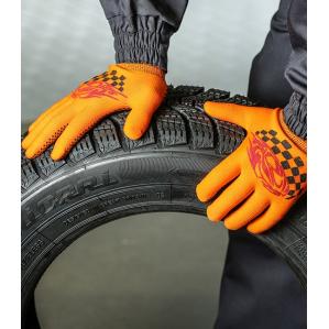 Перчатки трикотажные с ПВХ DOLONI Авто 4110 салатовые (упаковка 150 пар) - 1